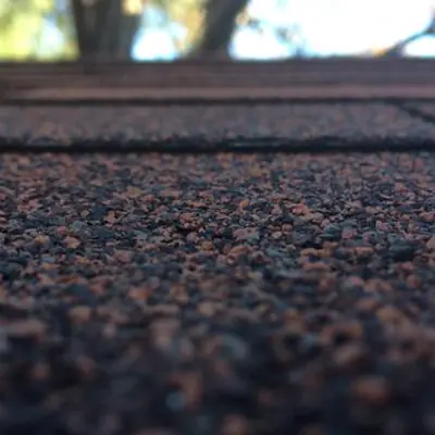 Architectural asphalt close-up
